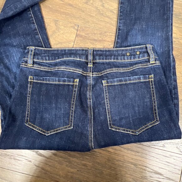 CABI Skinny Dark Wash Jeans Sz 4 #4150 NWOT - Picture 4 of 7